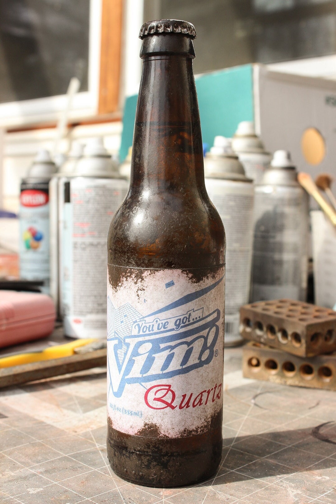 Vim Quartz 12oz Bottle Replica Etsy