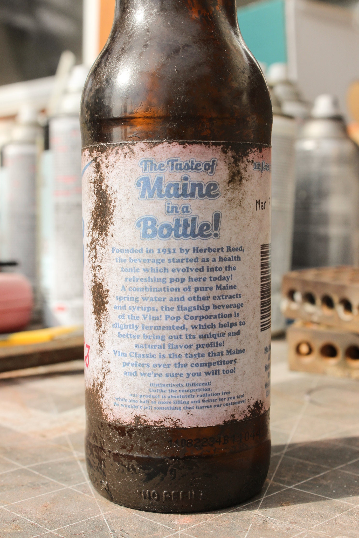 Vim Quartz 12oz Bottle Replica Etsy