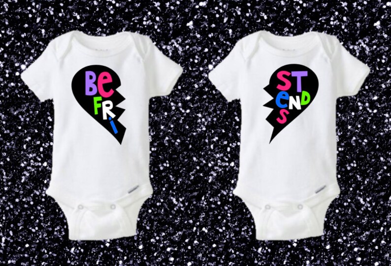 best friend onesies