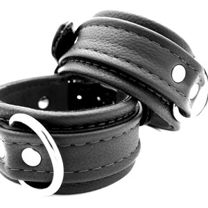 Bull Suede Leather Lined Cuffs - Quality Leather