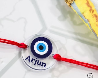 Evil Eye Rakhi | Rakhdi | Rakshabandhan | Rakhi for Kids | Rakhi for Brother | Rakhri | Personalized Rakhri | Fancy Rakhi | Custom Rakhi