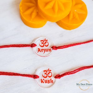 Om Rakhi | Om Rakhdi | Rakshabandhan | Rakhi for Kids | Rakhi for Brother | Rakhri | Indian Rakhi Aum Rakhi | Personalized Traditional Rakhi