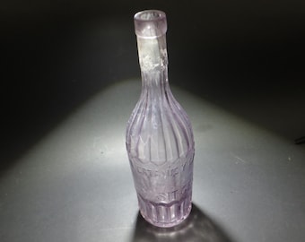 Antique A. Van Hoboken & Co Gin Bottle: Olive Green Rotterdam