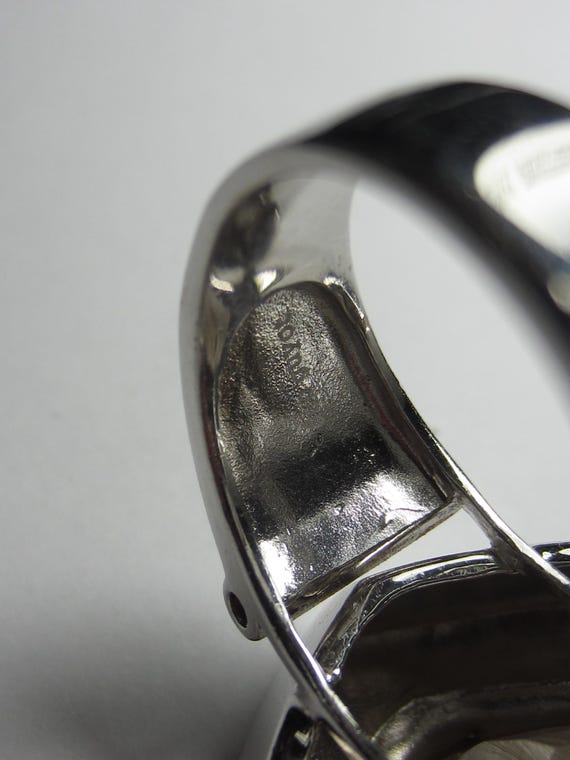Deb Guyot 925 Sterling Silver Statement Ring with… - image 7