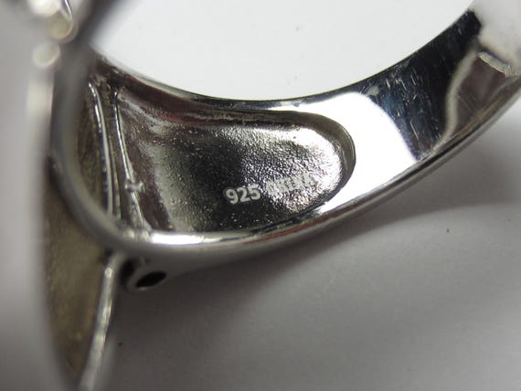 Deb Guyot 925 Sterling Silver Statement Ring with… - image 6