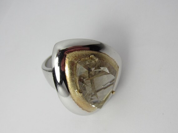 Deb Guyot 925 Sterling Silver Statement Ring with… - image 4