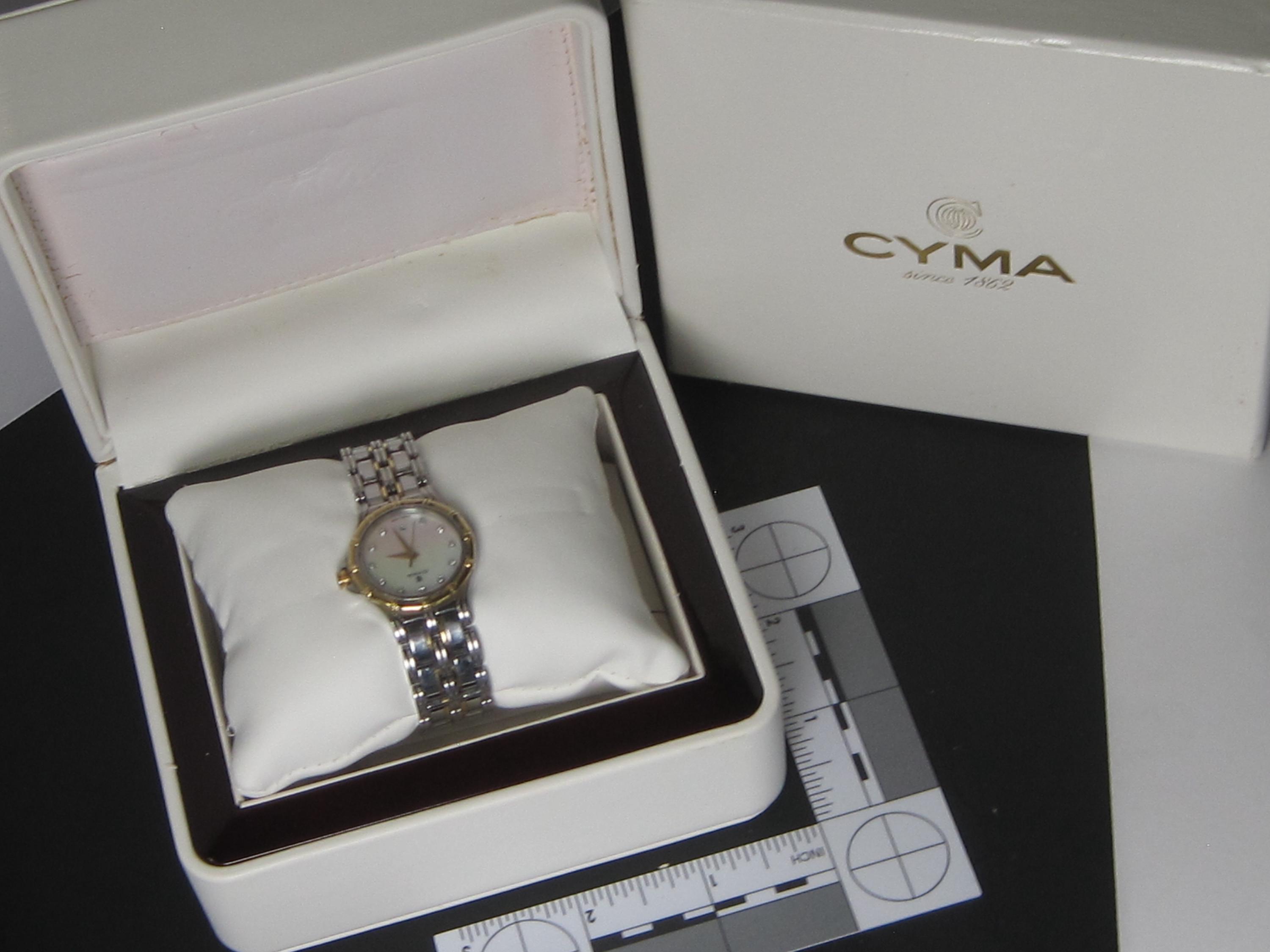 Cyma “Imperium” Mother of Pearl Dial Cyma Vintage Watches - Etsy main image 2