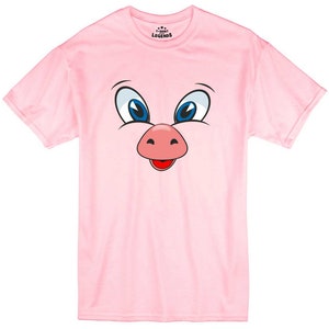Pig funny 100% Algodón Unisex Hombres Camiseta