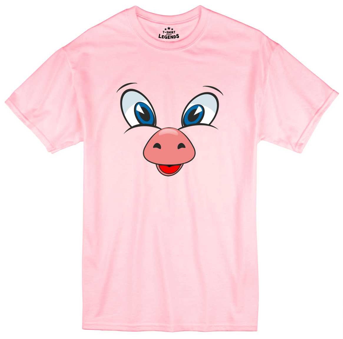 Image of Pig Funny 100% Cotton Unisex Men T Shirt