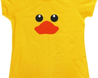 Rubber Duck Funny Female Fit Womens T-Shirt