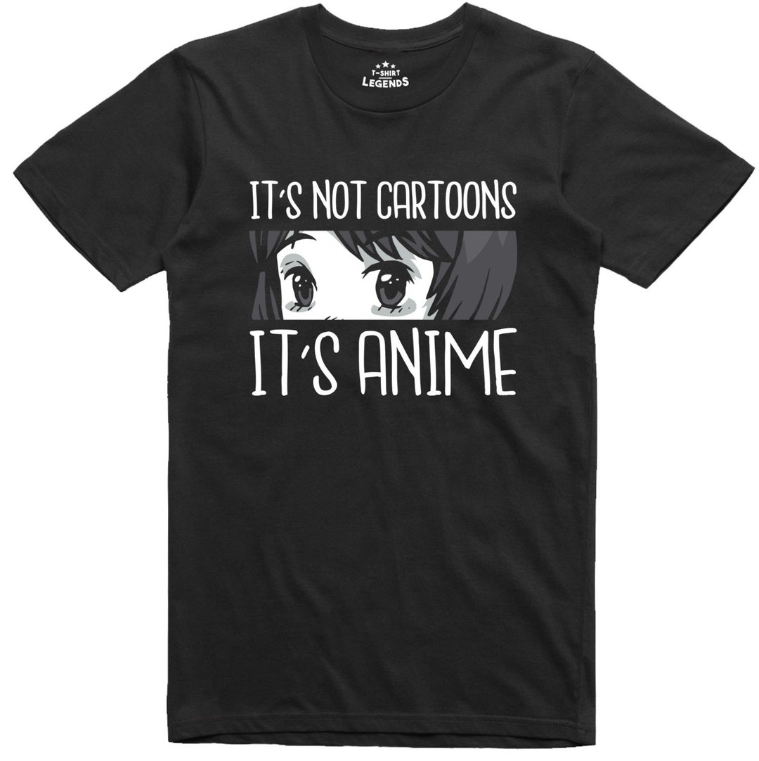 Mens Anime T Shirt Manga Japan Geek Regular Fit Tee Etsy UK