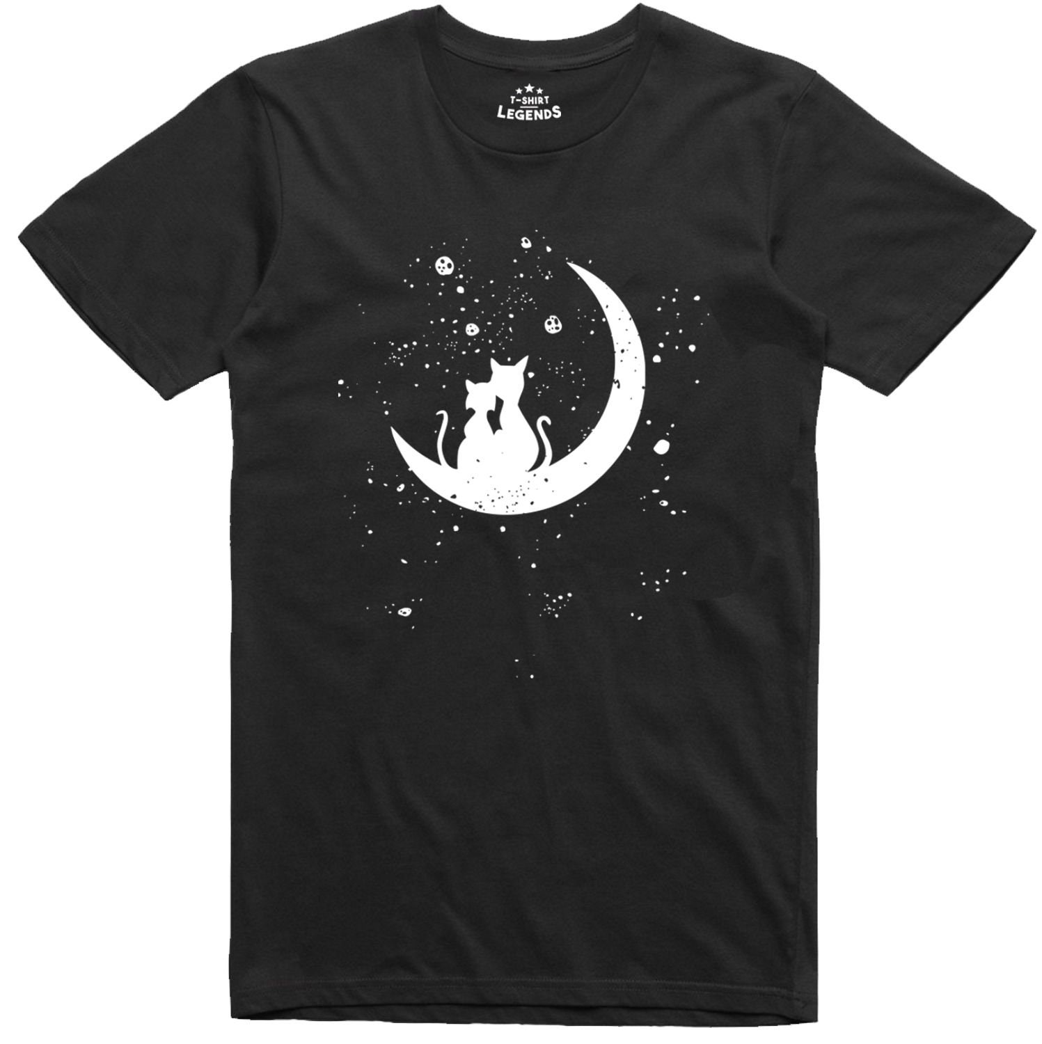 Image of Cat Love Regular Fit 100% Cotton Funny T Shirt