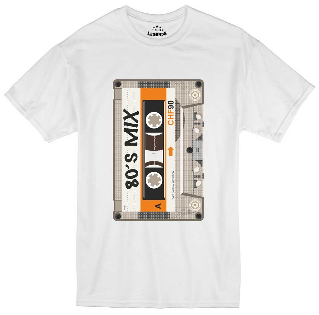 thumbnail image 2 of ZX Spectrum 48k School Boy Pirate C90 Cassette Games Retro T-Shirt – Gildan – UK Made 2 of 5