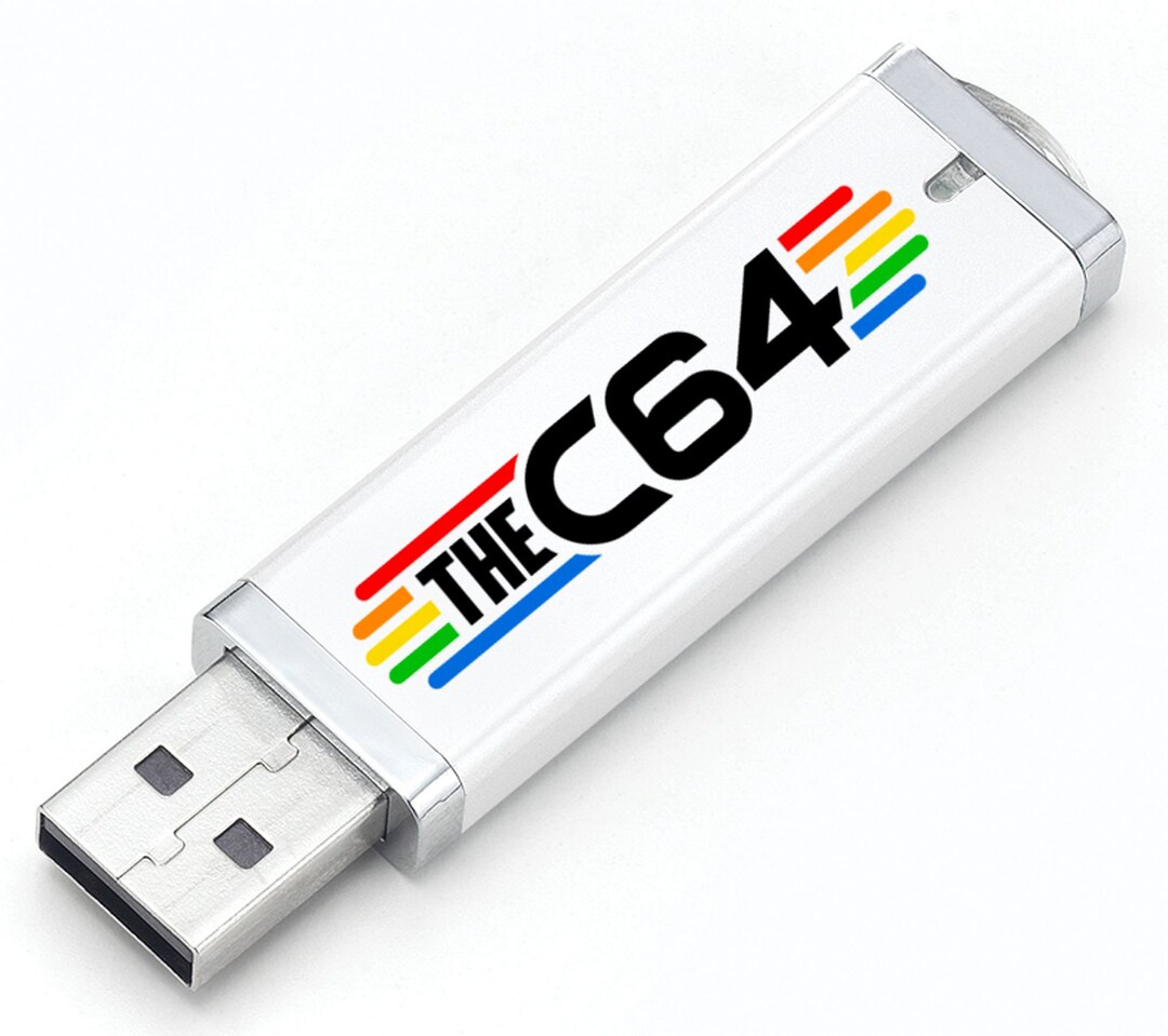 C64 USB Memory Stick 8 GB Retro Gamer C64 Mini 100 Officially Licensed