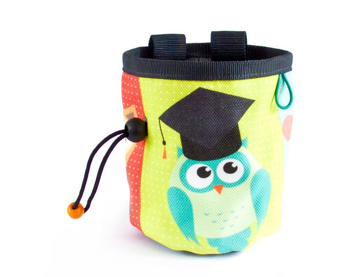 Rock Climbing Party Chalk Bag. Gift For Climbers - Climbing Gear. Climbing Chalk  Bag, M Size