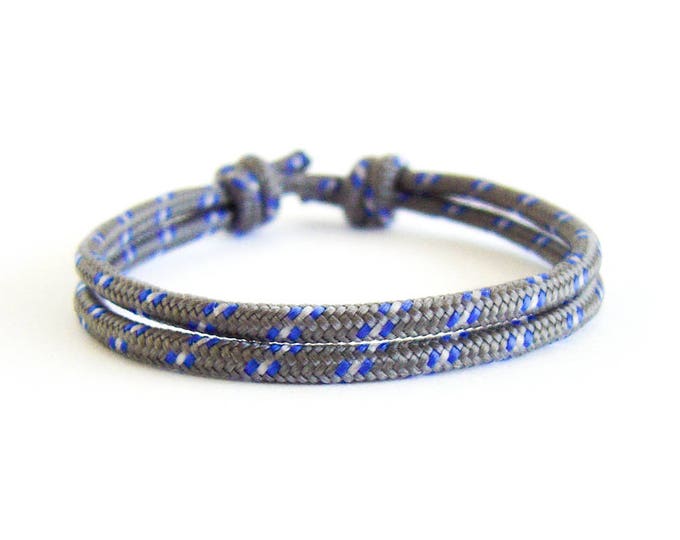 Simple Bracelet Men, Simple Bracelets For Guys, Simple Bracelet String Designs For Men, For Her. Woven Cord Paracord Survival Jewelry. 3mm