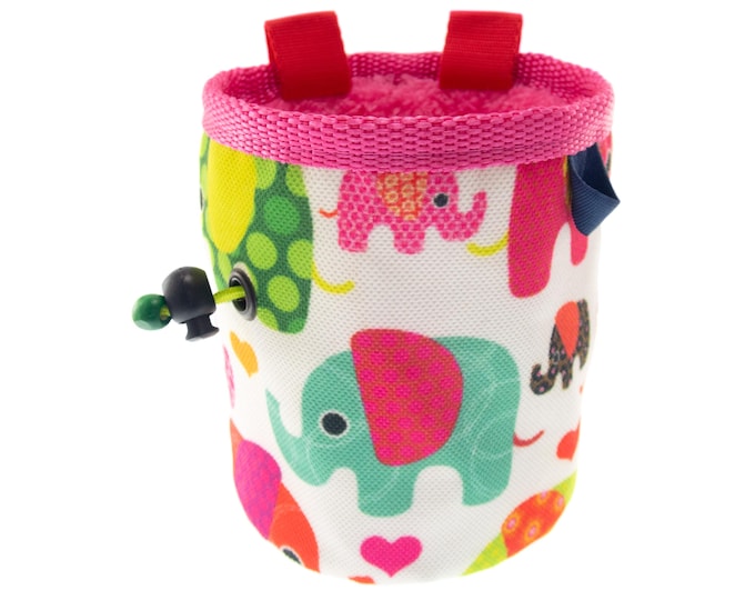 Best Chalk Bag, Chalk Bucket Bouldering Bag, Top Good Rock Climbing Chalk Bag. M Size