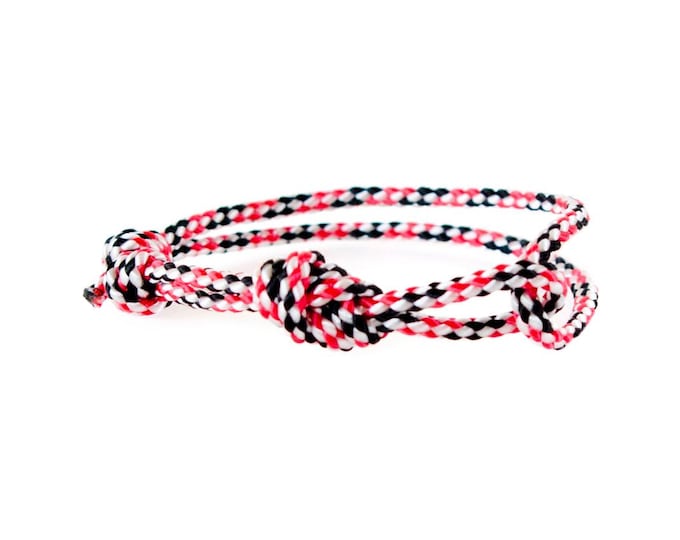 Rock Climbing Bracelet, Bouldering Bracelet, Climbing Rope Bracelet Unisex. 4 mm