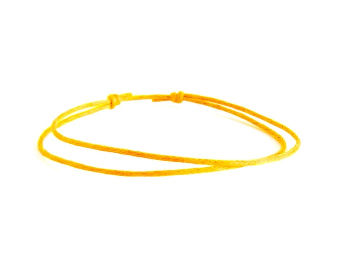 Lucky Bracelet, Lucky Love Bracelet, Lucky Jewelry Favour, Karma Bracelet For Mens Of Wrap Rope And Knot. For Man / Woman. 1 mm