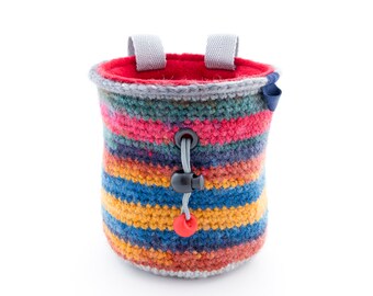 Bouldering Gym Chalk Bag, Xtreme Gym Equipment, Out And Indoor Rock Climbing Wall for Out and Inside. M Size