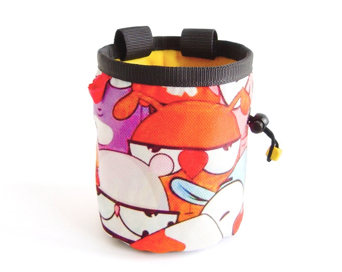 Cool Chalk Bag for Rock Climbing and Bouldering. Chalk Bags M size