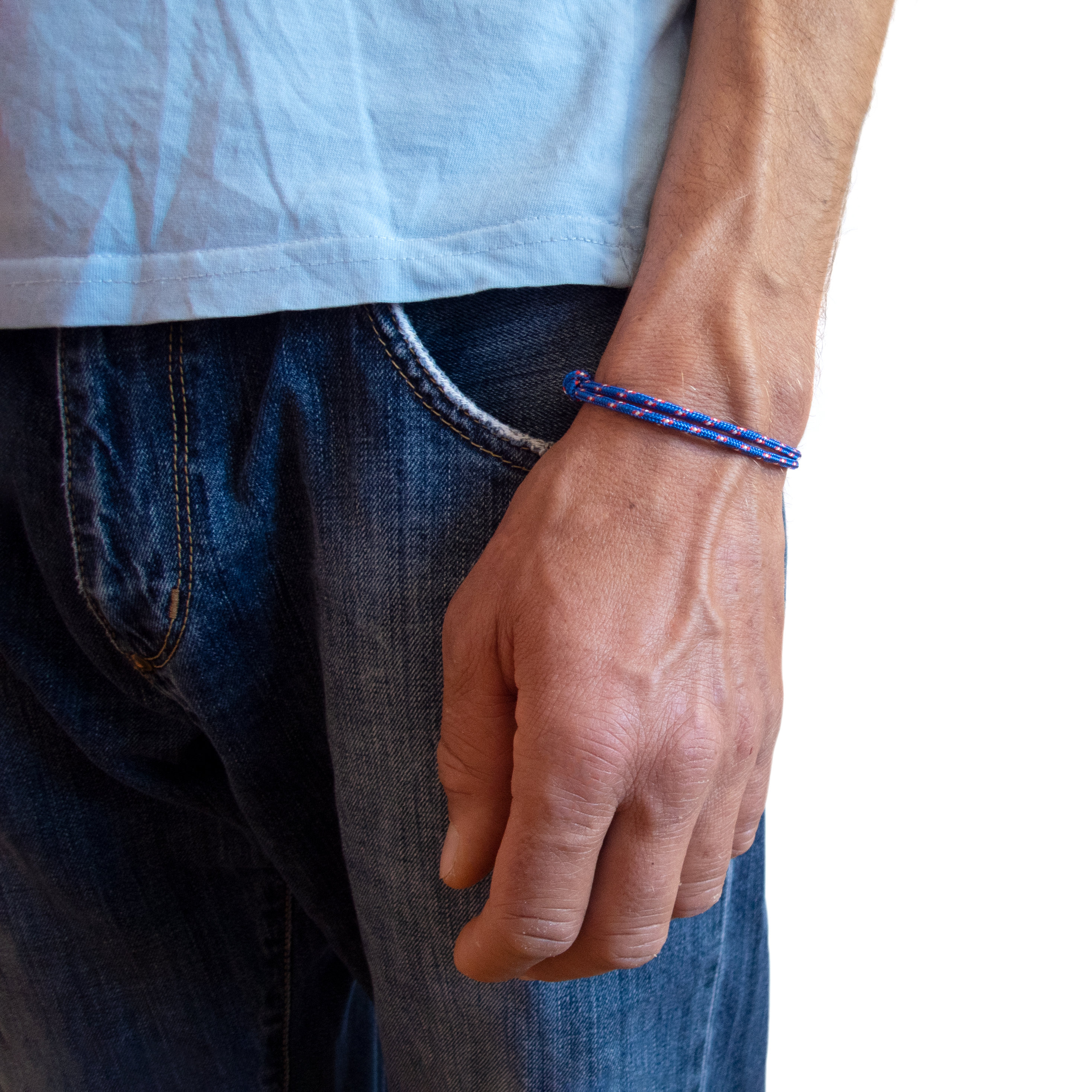 Men's yarn shop bracelets