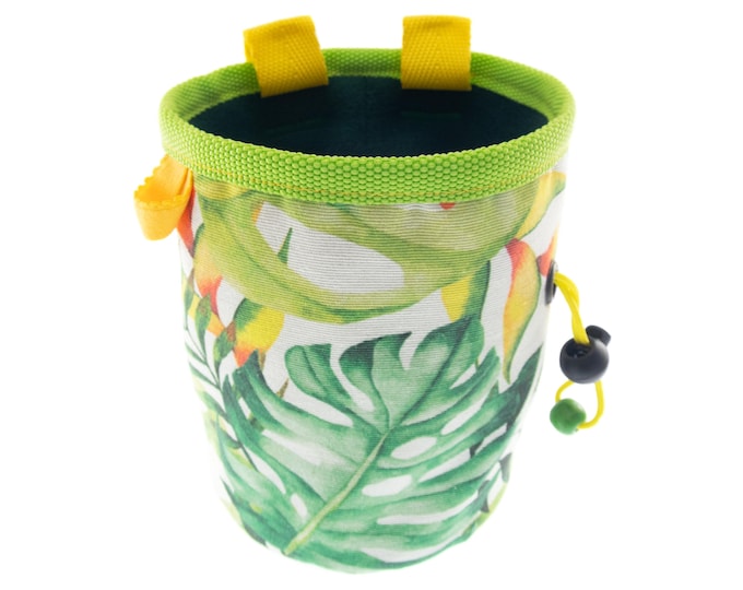 Gifts for Rock Climbers Chalk Bag, Rock Climbing Presents for Rock Climbers Ideas Chalk Bucket, L Size