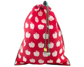 Shoe Bag Woman, Shoe Bag Man, Shoe Bag Travel. For Work, Rock Climbing, Gym, Golf. Drawstring Storage Pouch H34/W28 cm