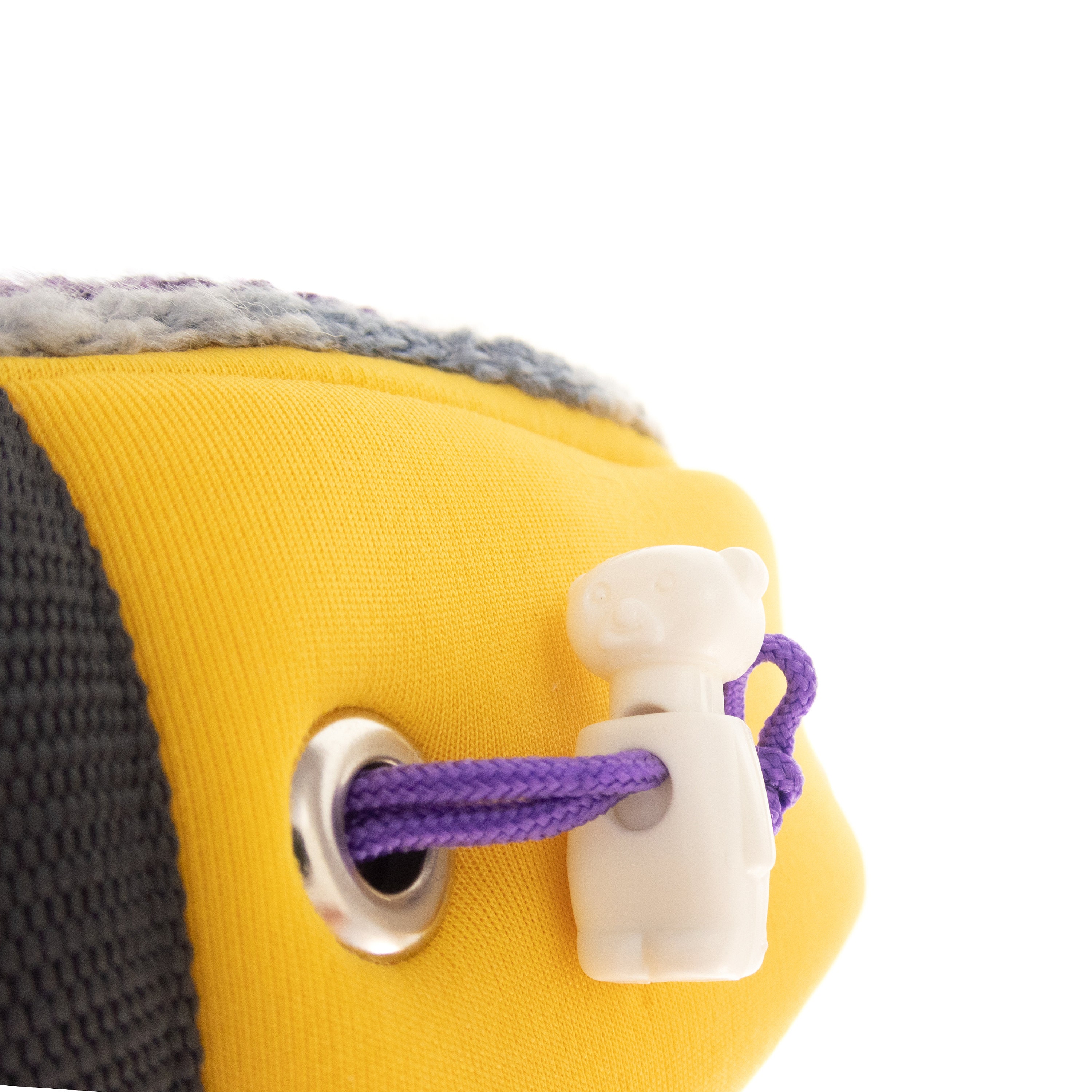 Mini Chalk Bag for Bouldering or Rock Climbing, Yellow Chalk Pouch for  Harness or Belt. Handmade in Europe of Neoprene, Yarn, Knit. S Size