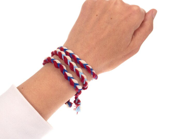 10 Martenitsa Bulgaria, 1 Mart Martenitsa Buy at Online Shop, Handmade Martenitsa Bracelet for Baba Marta. Bulgarian Martenica. Set of 10