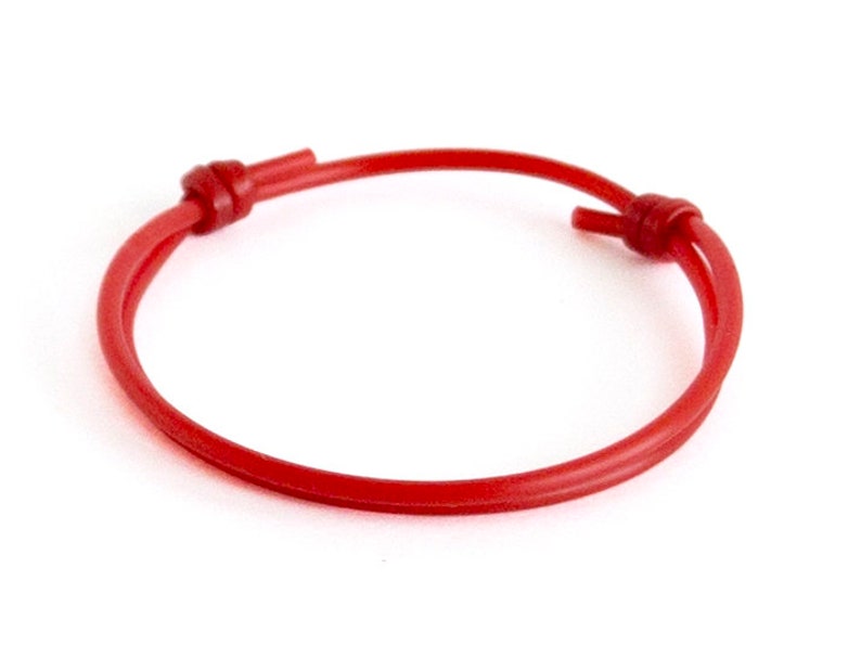2 mm Non Metal Bracelet Designs Non Metal Jewelry Green Silicon Adjustable Rope Bracelet