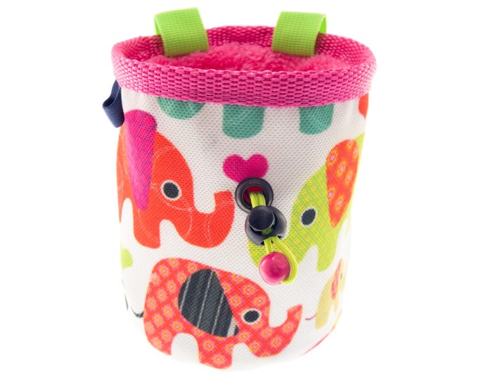 Funny Chalk Bags Climbing, Rock Climbing Bouldering Chalk Bucket, Gym Chalkbag. M Size
