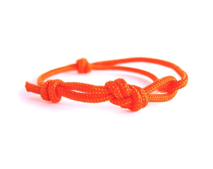 Simple Bracelet, Skinny Bracelet, Minimalist Bracelet, Paracord Survival Bracelet. 3 mm