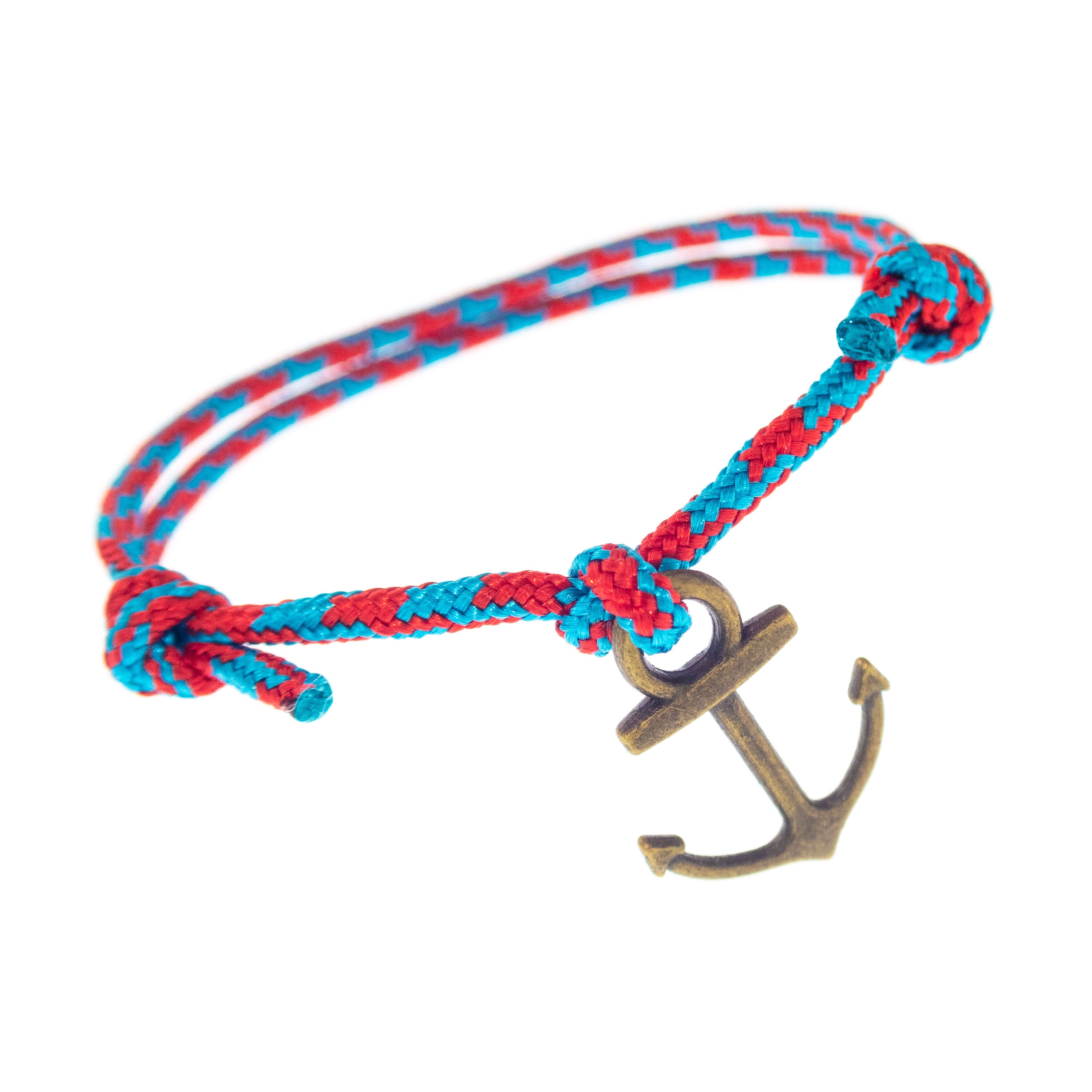 Men's Double Solid Rope Classic Nautical Anchor Bracelet Jewelry | Iron  Discipline Supply Co.