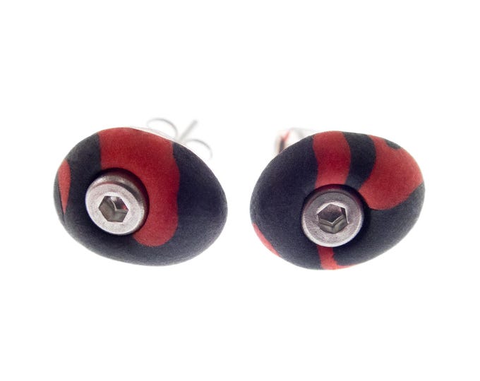 Climbing Holds Earrings Men's or Women's, Climbing Holds Earrings Studs, Climbing Grips Earrings Indoor Wall Rock Climbing Gift for Him, Her