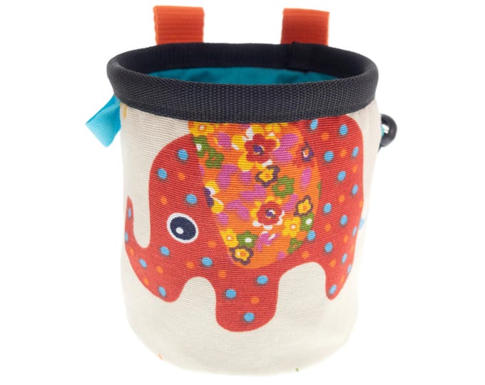Boulder Chalk Bag. Rock Climbing Gifts for Children, Youth. Kids Climbing Chalk Bucket for Harness. Small Child Chalkbag Indoor Climb S Size