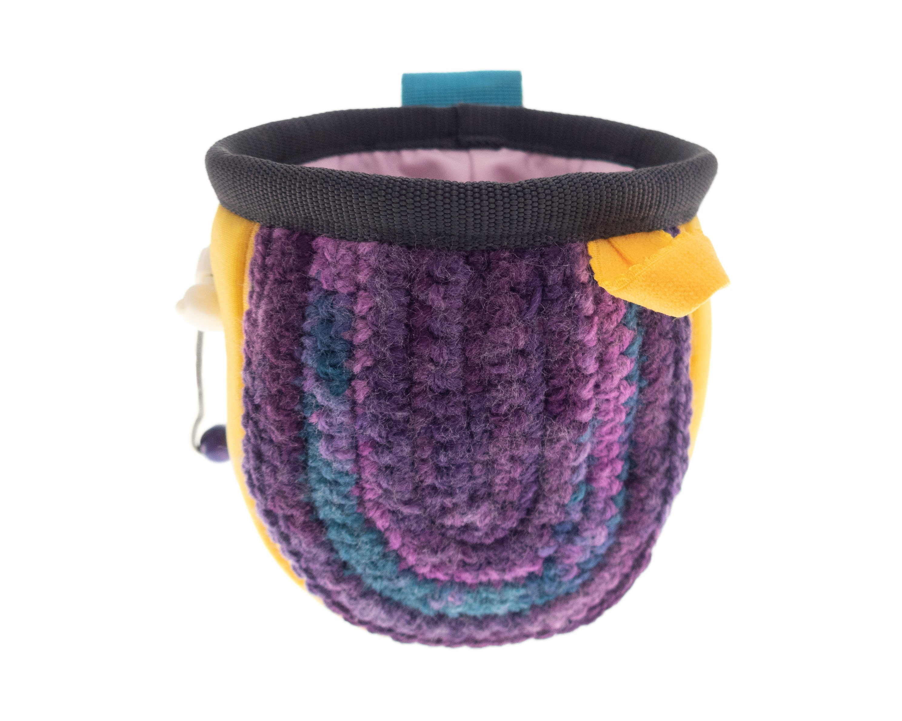 Girls Chalk Bag Small Rock Climbing Wall Chalk Bag for Trad 