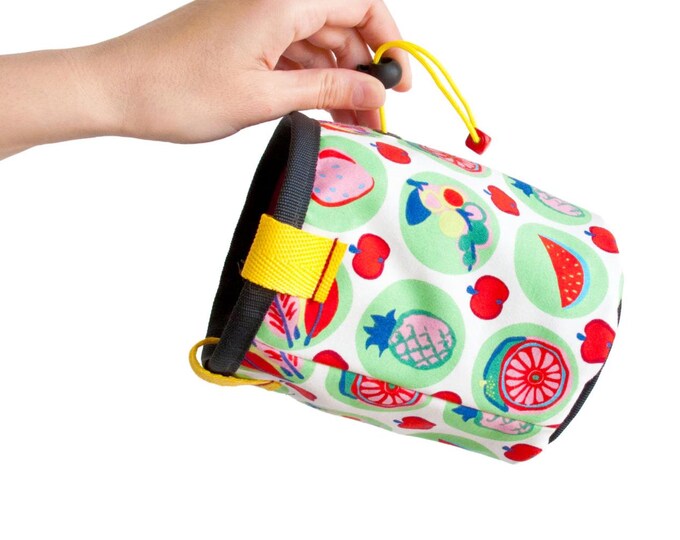Bouldering Chalk Bucket. Boulder Chalk Bag, Rock Climbing Gifts, XL Size