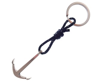 Love Keychain Gift Ideas for Him, Birthday Key Chain, Men Anniversary Fashion Anchor Surfer Yachting Summer Key Ring