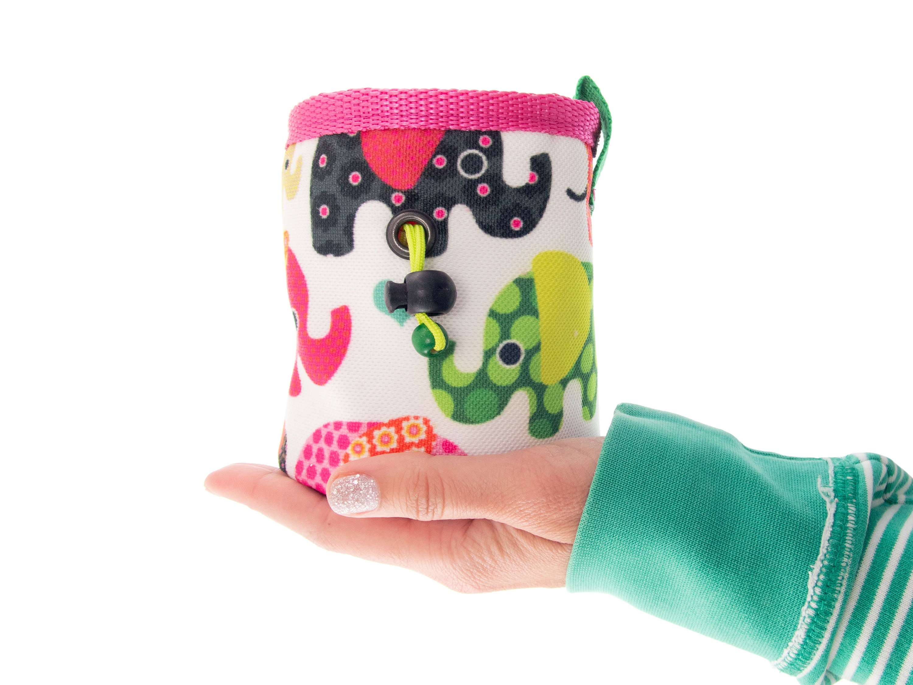 Rock Climbing Chalk Bag Gifts for Climbers, Kid Sized Small Chalk