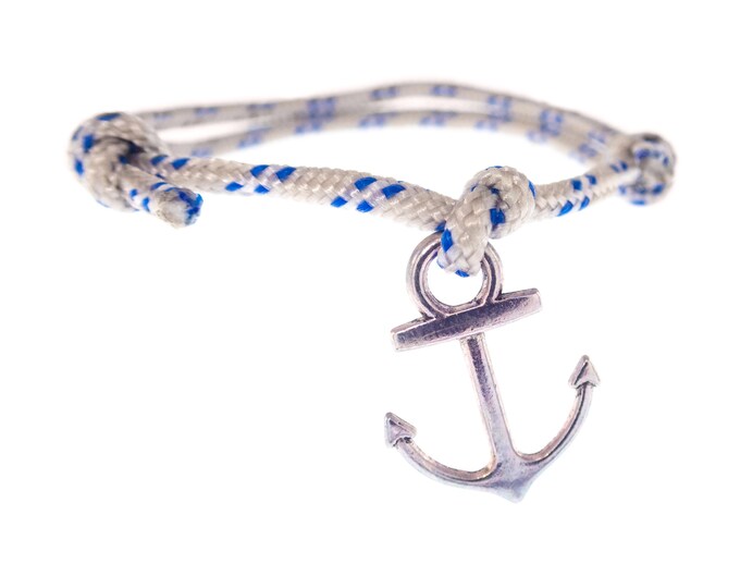 Men Cuff. Bracelet Men, Anchor Rope Bracelet, Anchor Bracelet Men. 2 mm