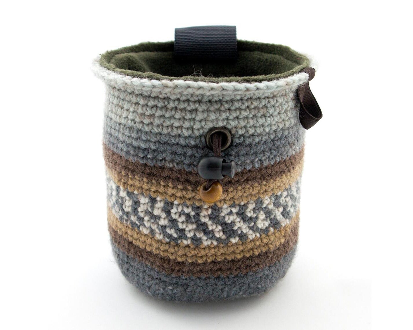 Gym Chalk Bag to Climbing Harness, Rock Climbing and Bouldering Bucket