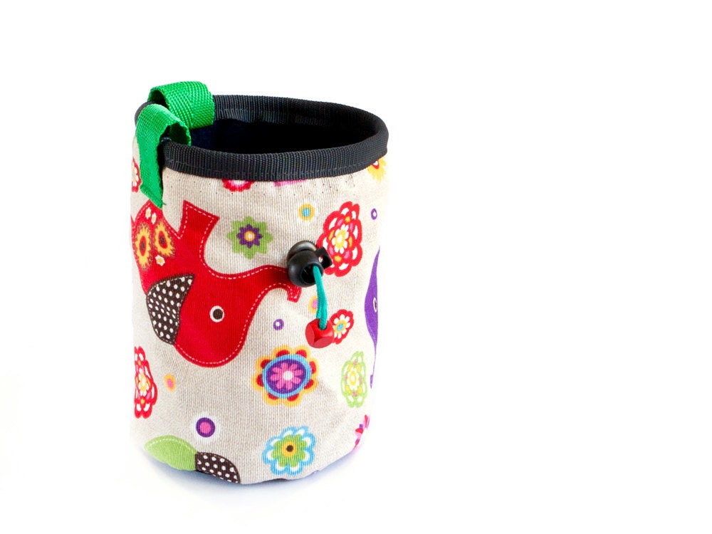 Cool Chalk Bag Climbing Accessories. Climbing Pouch. Talk Pouch for