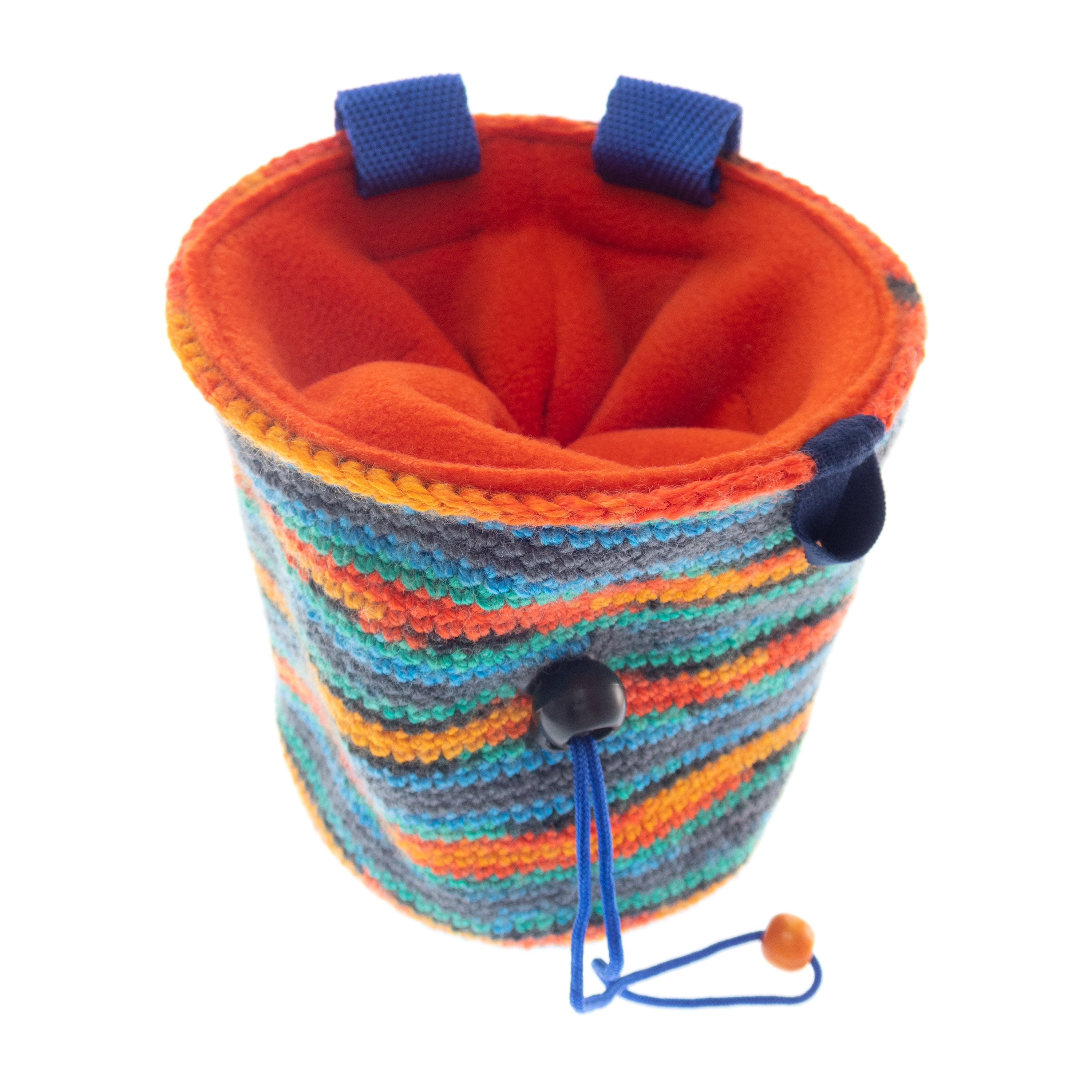 Handmade Chalk Bag Attach Harness, Bouldering and Rock Climbing Purse