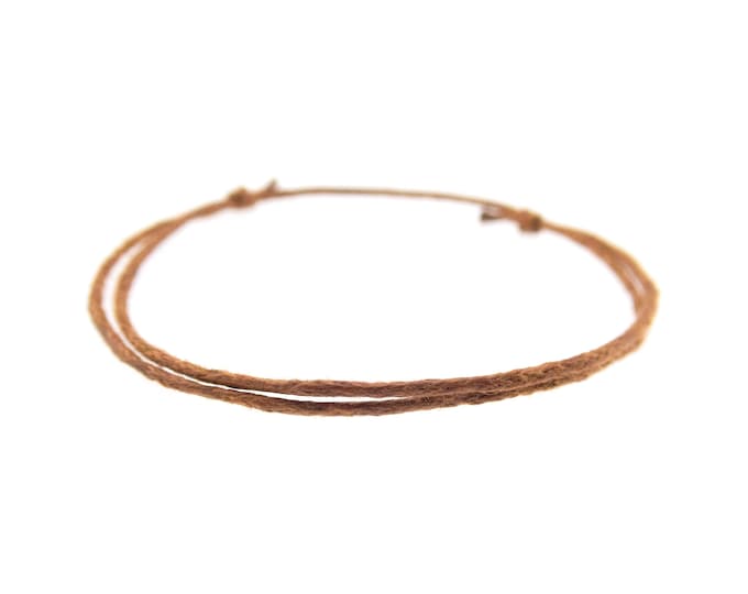 Featured listing image: Surfer Bracelet, Nautical Bracelet, Minimalist Bracelet, Minimalist Jewelry. 1mm