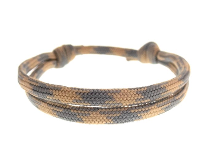 Inspirational Wrap Bracelet for Men, Ladies. Motivational No Clasp Cuff for Daughter, Son, Friends. Simple Adjustable Rope Bracelet. 4 mm