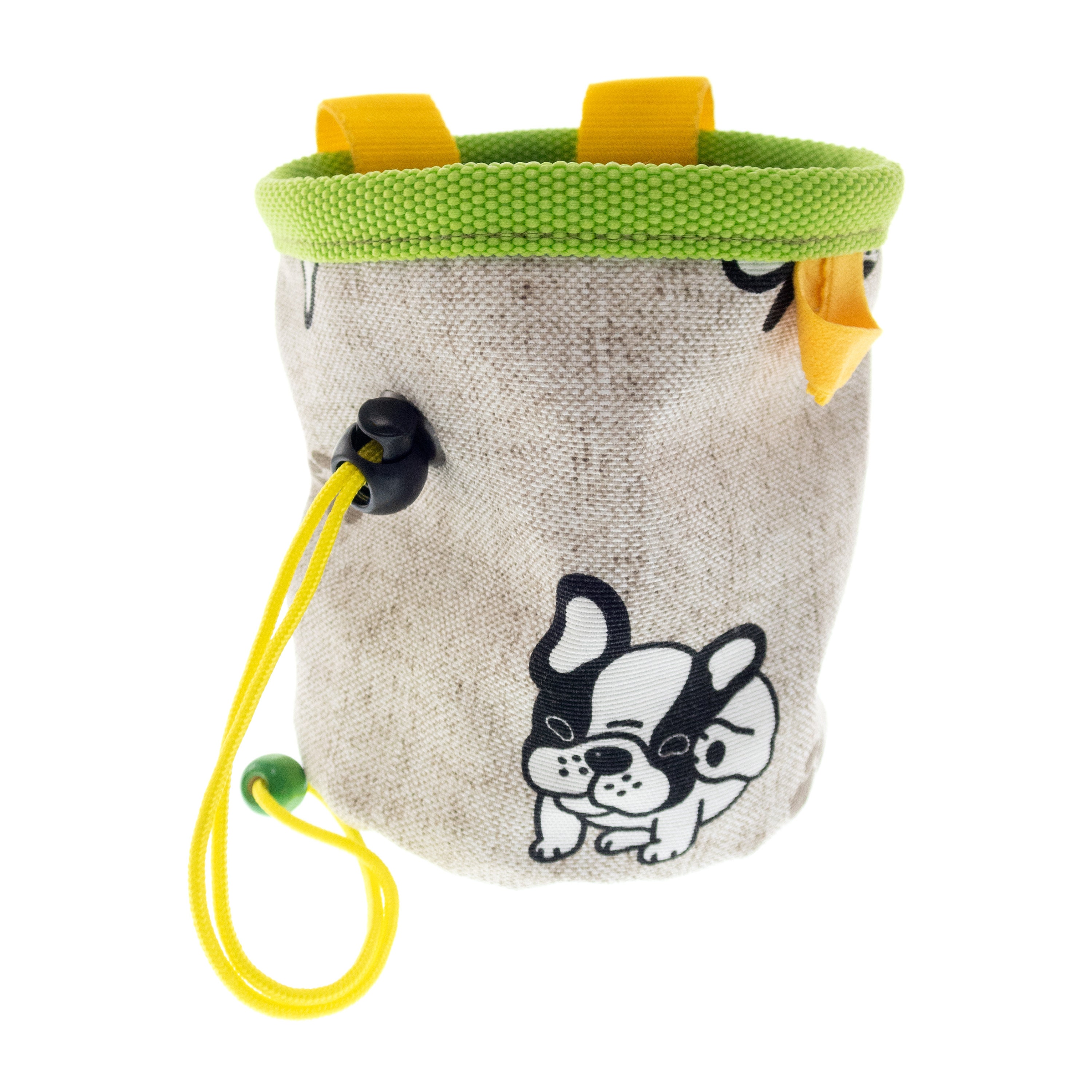 Climb Chalk Bag for Kids, Nerdy Cartoon Rock Climbing Child Powder Bag