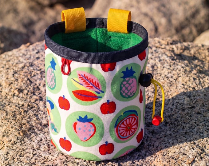 Chalk Pouch Chalkbag, Cool Pot Chalk Bag Rock Climbing Bouldering, Chalk Bucket Women's, Size M