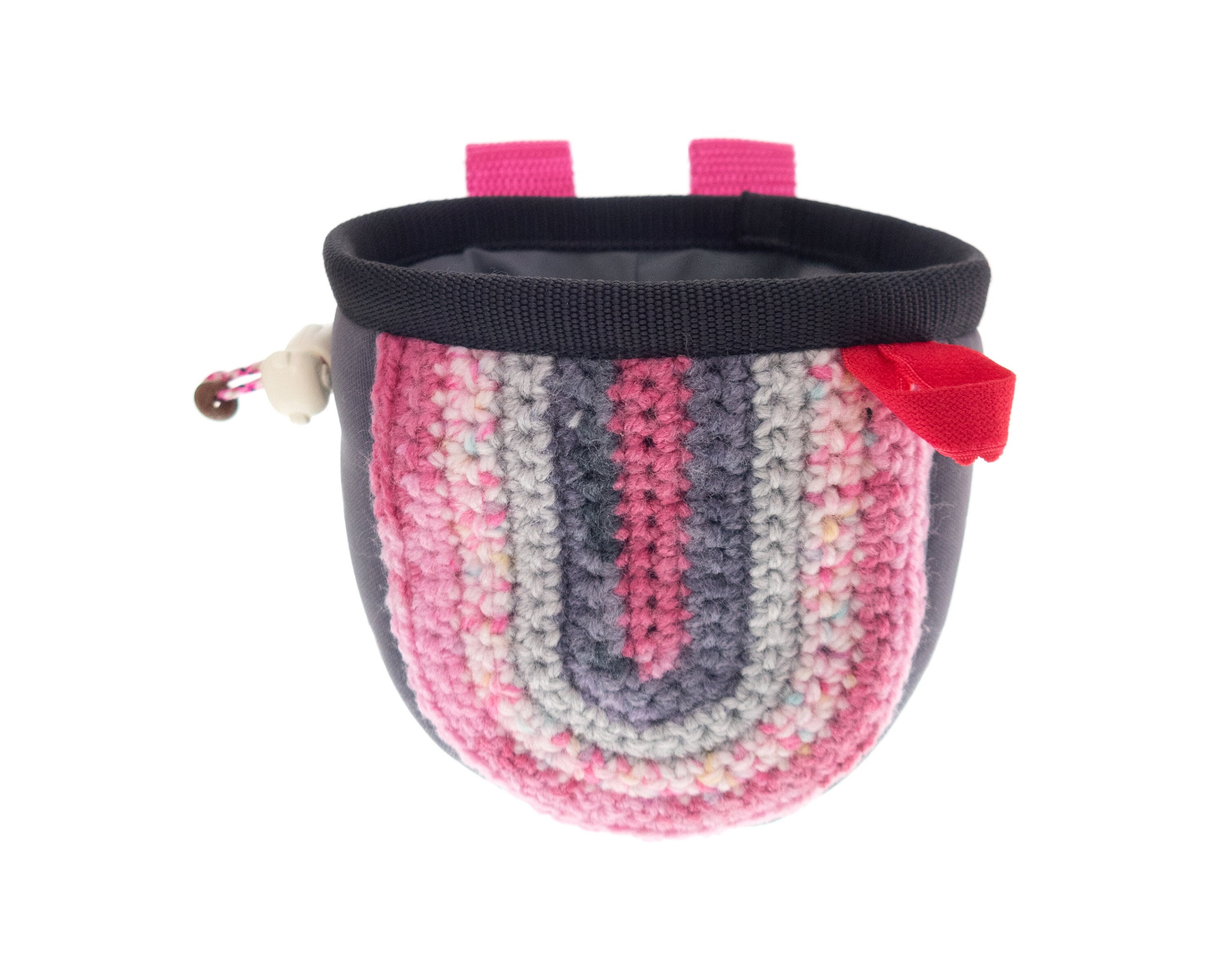 Kids Climbing Chalk Bag. Children's Bouldering Chalkbag Handmade, Rock  Climbing Gear of Neoprene With Knitted Front. S Size