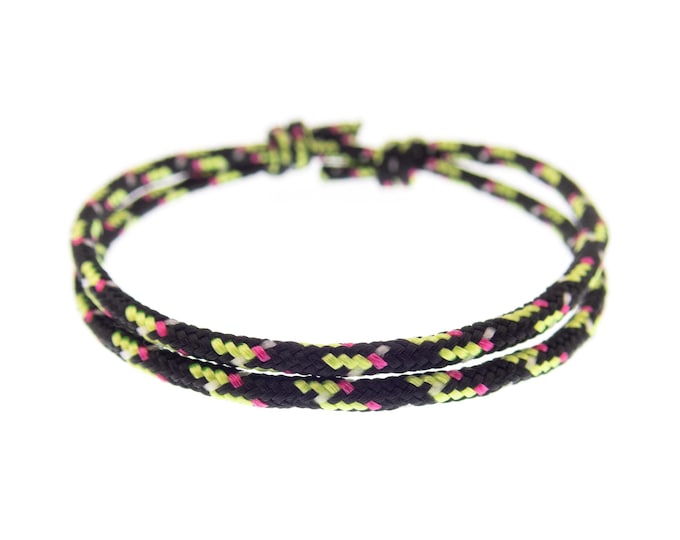 Golf Bracelet, Athletic Club Wristband Homme, Mens, Womens, Youth Rope Style String Wrist Bracelet. 2 mm